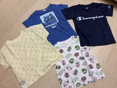 キッズ 半袖Tシャツ 4点セット 100