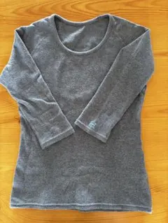 ハリウッドランチマーケット 七分袖Tシャツ（グレー）