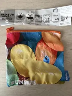新品未使用PUPPET SUNSUN バラエティーコレクション スクエアポーチA