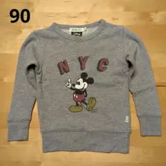 BEAMS mini ミッキーマウス トレーナー