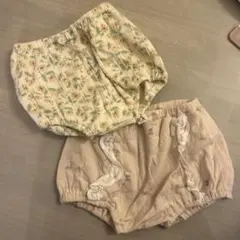 cottoli tete a tete ボトムス　かぼちゃパンツ　2枚セット