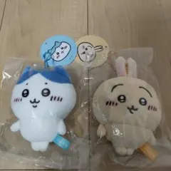 ちいかわ もちっとぷちミニマスコット2体セット(ハチワレ＆うさぎ)