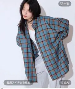 新品未使用‼️JEANASISアソートチェックシャツ