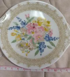 NIKKO ニッコー 花柄 プレート 皿 ファインボーンチャイナ