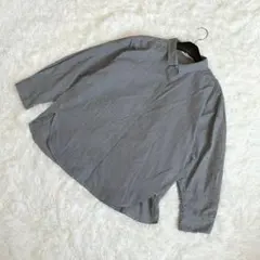 chocol raffine robe ギンガムチェックシャツ 比翼ボタン