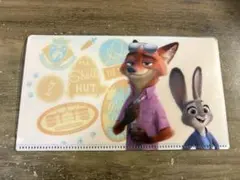 ズートピアカフェ 予約特典 マルチケース ニックとジュディ