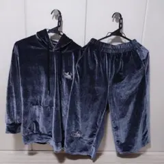 GU Kappa ベロアジャージセット メンズM ネイビー - メルカリ