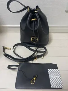 新品タグ付き【tov/トーヴ】 チェーンミニレザーショルダーバッグ 