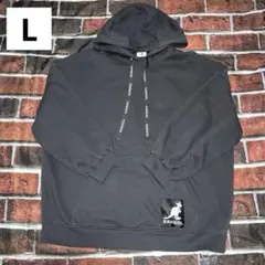 H&M KANGOL オーバーサイズ　フード付き　パーカー　裏起毛