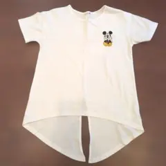 branshes ミッキーマウス Tシャツ ホワイト 140のサムネイル