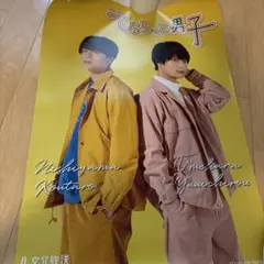 ひょろっと男子 ポスター 宏太朗 裕一郎