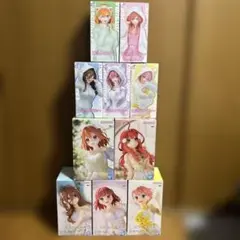 五等分の花嫁　フィギュア　10点セット