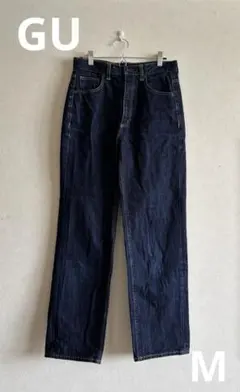 ★限定セール★GU ストレートジーンズ M