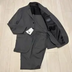 グローバルワーク × リングヂャケット セットアップスーツ グレー M/S