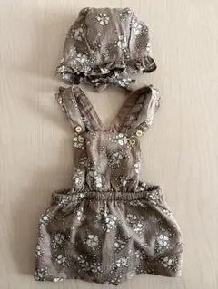最終価格！気になる方は買ってください！H&M 花柄ロンパースと帽子セット
