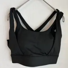 新品✨ヨガ　ウェア　スポーツ　フィットネス　ブラック クロスストラップ
