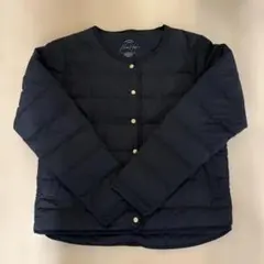 BEAMS HEART フレンチ ショートダウンジャケット ブラック S