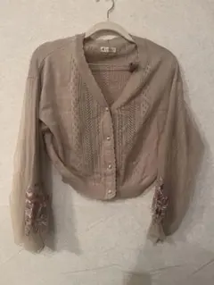 axes femme 長袖カーディガン