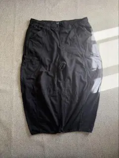 00s Old Gap ワイド ギミック ナイロンパンツ ブラック - メルカリ