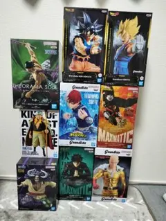 ジャンプ系プライズフィギュア まとめ売り 9点セット - メルカリ