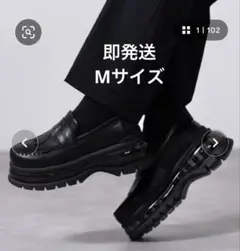 【CLEL】Air Cushionエアークッション ハイソールローファーM即発送