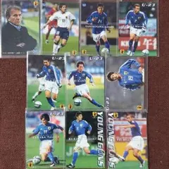 日本代表チームチップスカード 2004