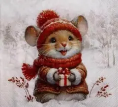 ꕤ︎︎·͜· ︎︎ Xmas新作52・ 4枚セットペーパーナプキン