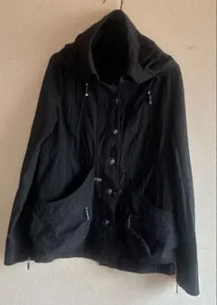 【美品】セシルマクビー　ブラック ジャケット　コート　フレンチ　M 昭和