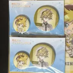 ローソン 初音ミク エンタメくじ 2024 缶バッジ 鏡音レン