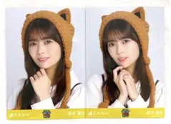 乃木坂46 岩本蓮加 39SGアンダーライブ 生写真 オールブラウンコーデ
