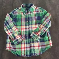 ラルフローレン　Ralph チェックシャツ　6T 120〜130