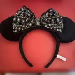 ミッキー耳カチューシャ ストーン付き