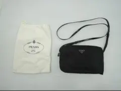 【美品・鑑定済】PRADA プラダ ショルダーバッグ ナイロン ギャランティ付