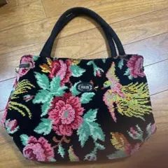 【持ち手難ありでも宜しければ…】FEILER ハイジ ジャガード バッグ