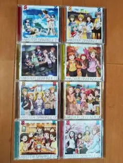 アイドルマスター ミリオンライブ マスタースパークル 01〜08 全巻セット