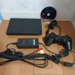 ジャンク!PS2 薄型 SCPH-70000 本体 コントローラー コード