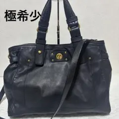 【極希少】マークバイマークジェイコブス　2wayオールレザー トートバッグ　Ａ4