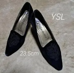 YVES SAINT LAURENT パンプス　黒　23-23.5cm