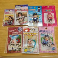 キューピー キャラクターキーホルダー 7個セット
