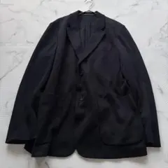 ✨美品✨ ユニクロ UNIQLOテーラードジャケットL紺