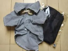 犬服 ストライプシャツ　 小型犬用M2枚セット
