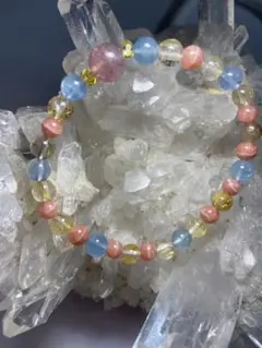 天然石ブレスレット　だんでらいおん　睦穂 天然石 デザインブレスレット だんでらいおん 睦穂 | Mercari