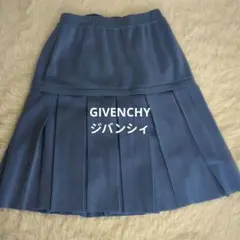 GIVENCHY ジバンシィ プリーツスカート ブルー Mサイズのサムネイル