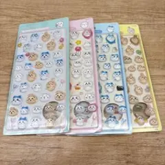 「人気セット」ちいかわ ボンボンドロップシール 4シートセット