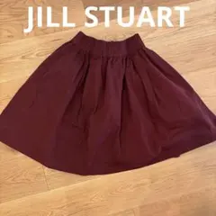 ジルスチュアート　ゴムウエストフレアスカート ひざ丈