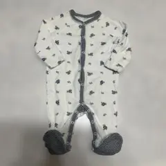 ラルフローレン コットンロンパース 花柄 動物柄 ３M(50～60くらい？)