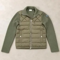 ✨美品✨MONCLER モンクレール ダウン×ニットジャケット S メンズ