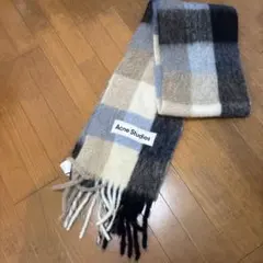 Acne Studios チェック柄マフラー
