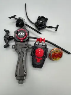【ベイブレードX】すぐ遊べる対戦セット ランチャー2個付き 初心者おすすめ②中古 ベイブレードX】すぐ遊べる対戦セット ランチャー2個付き 初心者