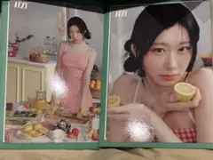 jyp popup 2025 ラントレ　ITZY チェリョン　2枚セット